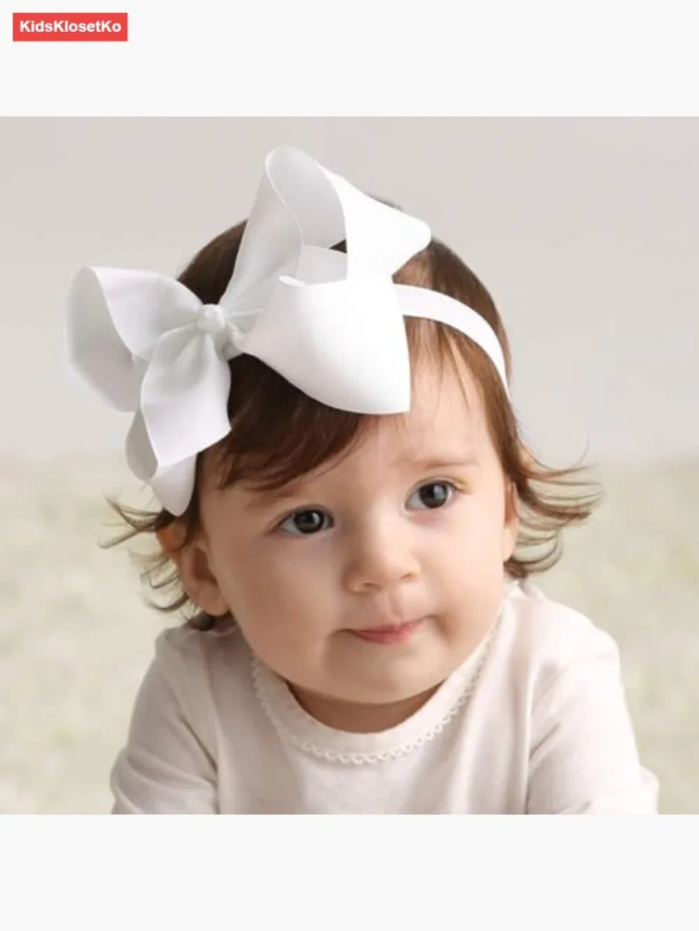 30 Big 6 Inch Grosgrain Ribbon Hair Bows Headbands for Baby Girls
